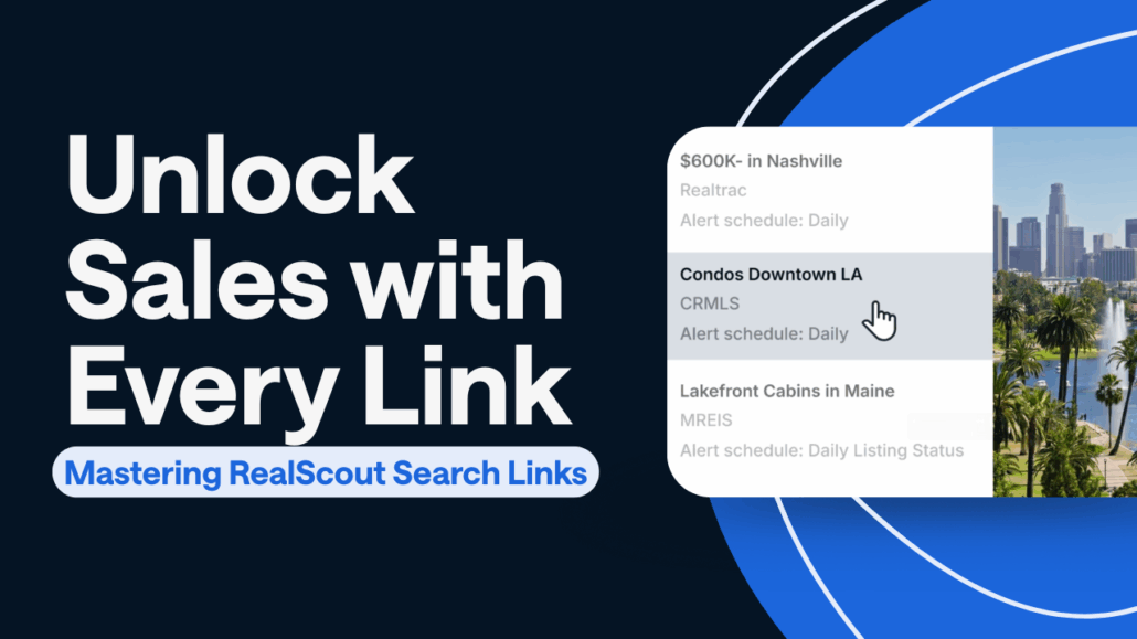 How to Amplify Your Current Marketing with RealScout Search Links